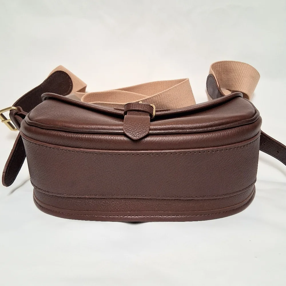 Brown Leather Crossbody Bag